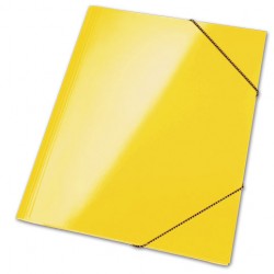 Ντοσιέ Λάστιχο Πλαστικοποιημένο μέσα-έξω 25x35cm Κίτρινο Ντοσιέ Λάστιχο Πλαστικοποιημένο μέσα-έξω 25x35cm Κίτρινο